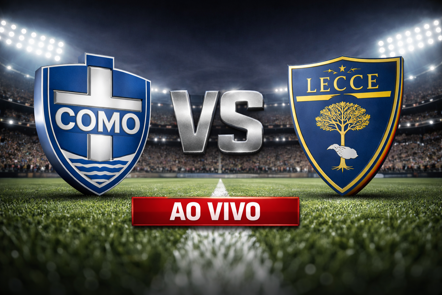 Onde assistir Como x Lecce ao vivo: Horário e escalações na emocionante Série A