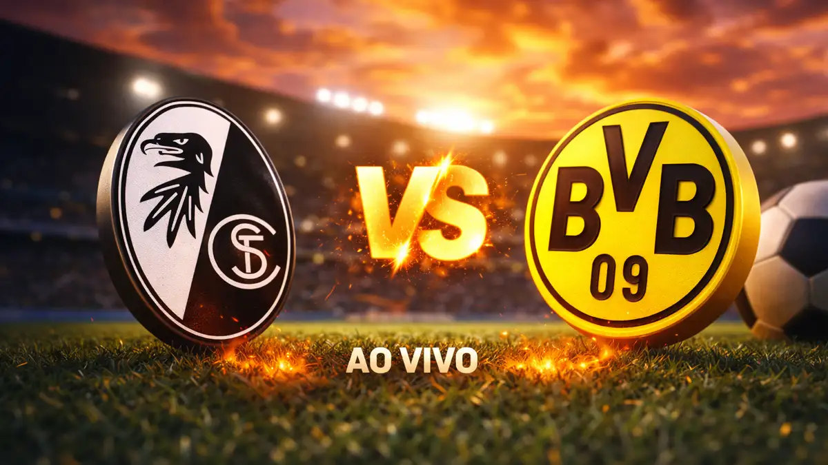 Freiburg x Borussia Dortmund: onde assistir e horário do jogo