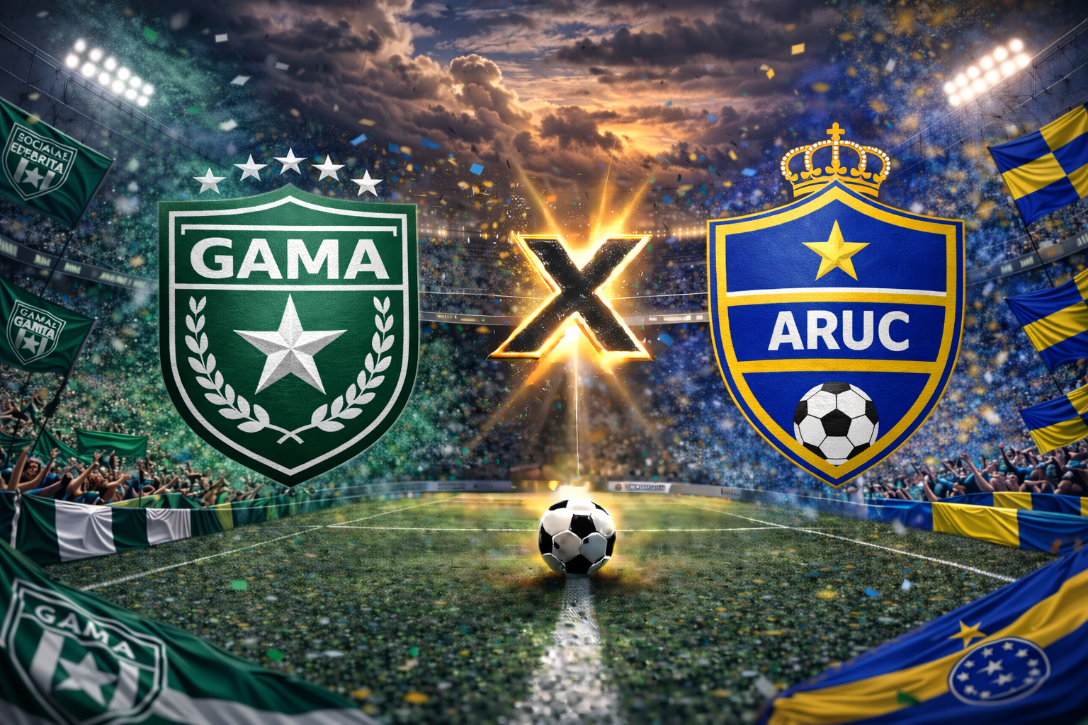 Onde assistir Gama x ARUC Ao Vivo