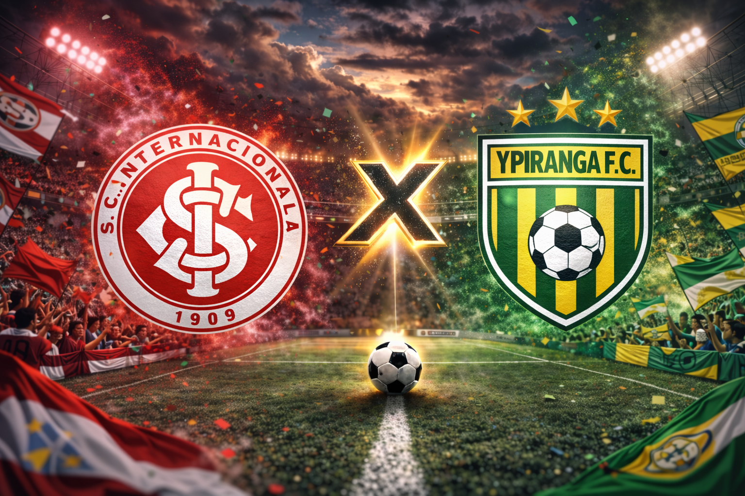 Onde assistir Internacional x Ypiranga Ao Vivo