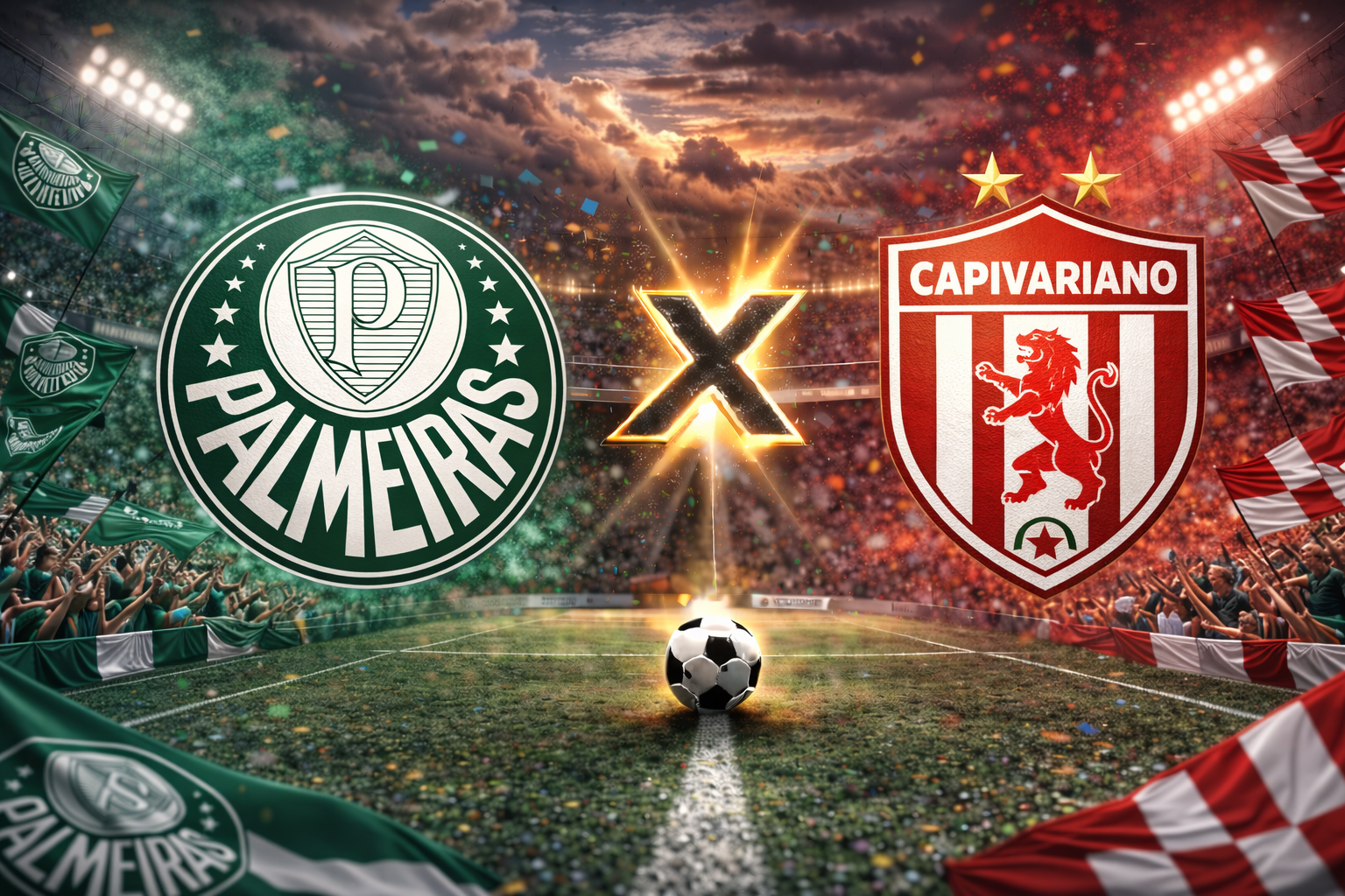 Onde assistir Palmeiras x Capivariano Ao Vivo