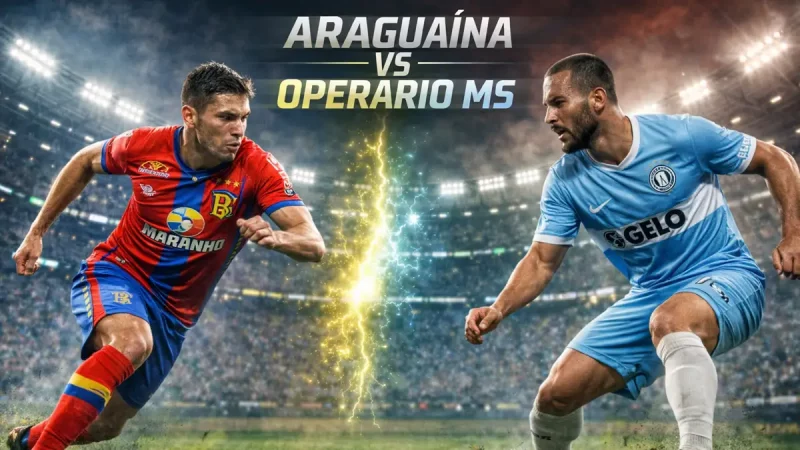 Araguaina x Operario MS: Equipes iniciam caminhada na Copa Verde e duelo já vale muito na tabela