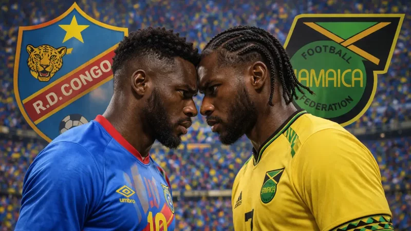 Onde assistir RD Congo x Jamaica ao vivo: Horário e detalhes da repescagem da Copa do Mundo 2026