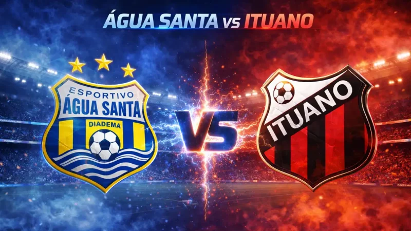 Onde assistir Água Santa x Ituano onde assistir ao vivo e horário