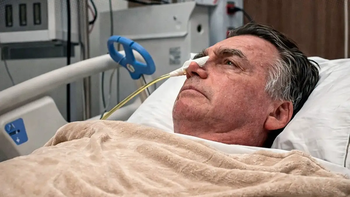 Bolsonaro é levado a hospital em Brasília após passar mal na prisão