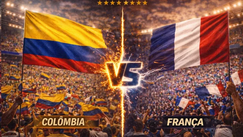 Onde assistir Colômbia x França Ao Vivo; Confira escalações e Palpites