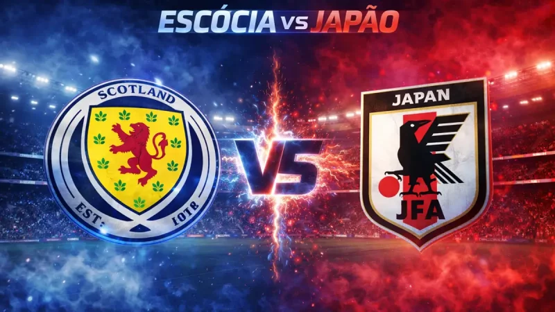 Onde assistir Escocia x Japão onde assistir e horario do amistoso