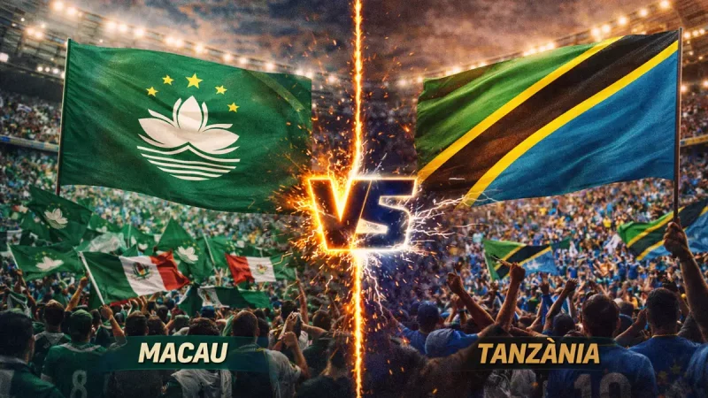 Onde assistir Macau x Tanzânia ao vivo e de graça hoje pela FIFA Series