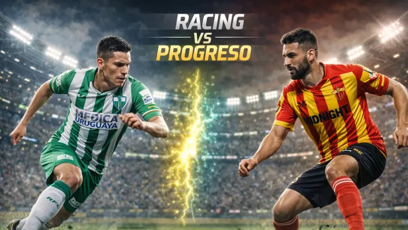 Racing x Progreso hoje pelo Campeonato Uruguaio ao vivo