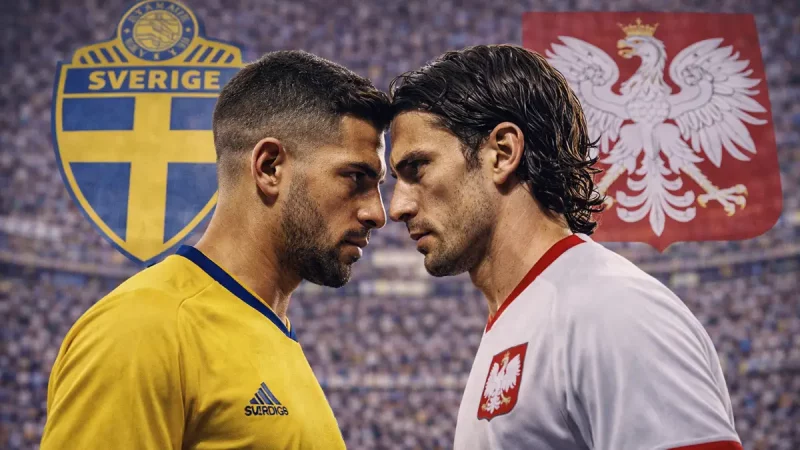 Onde assistir Suécia x Polônia ao vivo: Horário e escalações da final da repescagem