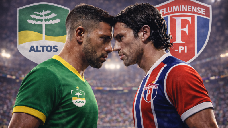 Altos x Fluminense-PI: Onde Assistir Ao Vivo