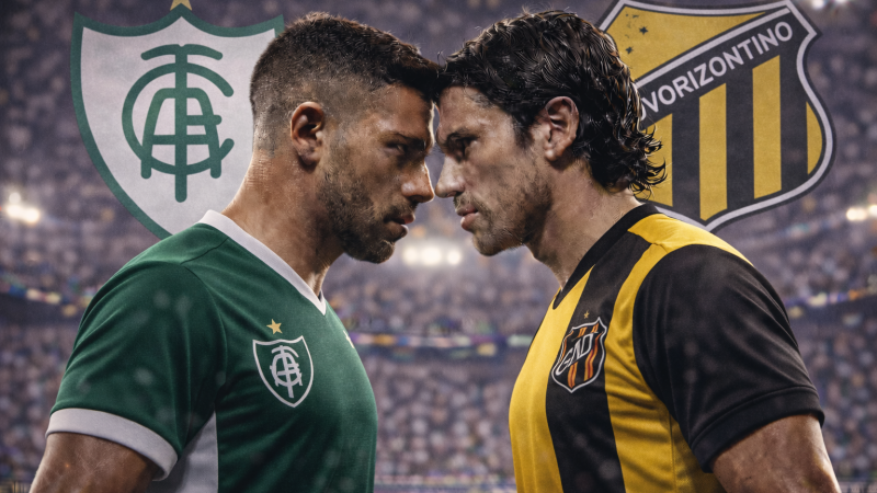 América-MG x Novorizontino onde assistir ao vivo, horário e escalações