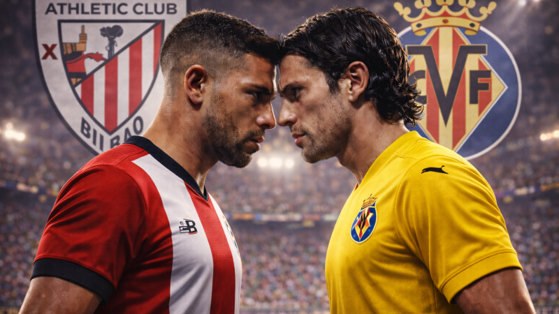 Athletic Bilbao x Villarreal: Onde Assistir Hoje ao Vivo