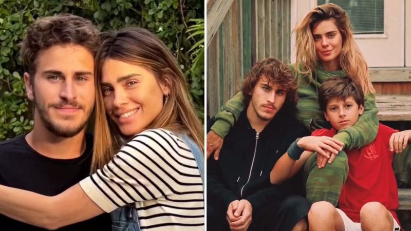 Carolina Dieckmann elogia filho com Marcos Frota: ‘Homem doce e puro’