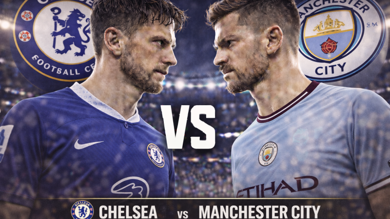 Chelsea x Manchester City: Onde Assistir Hoje ao Vivo