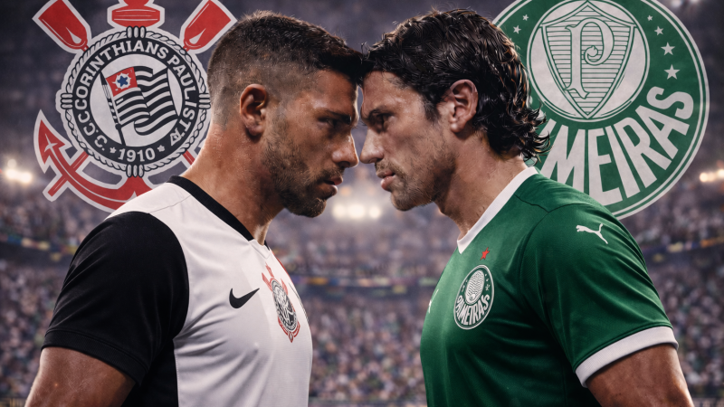 Corinthians x Palmeiras: Onde Assistir - Brasileirão 2026 Ao Vivo