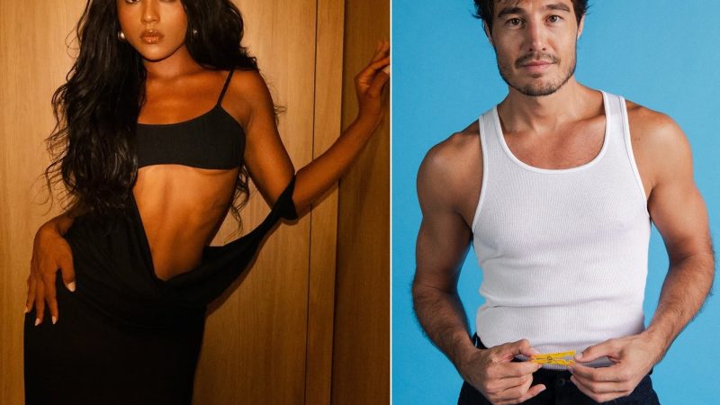 Duda Santos e Tiago Iorc: Romance à vista com beijos após peça no Rio