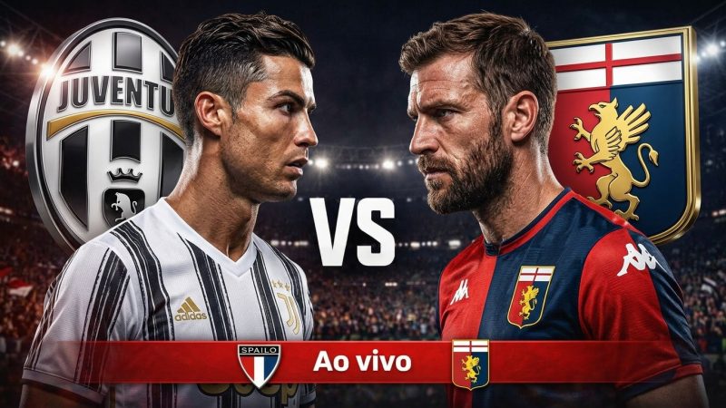 Juventus x Genoa ao vivo: onde assistir horário e escalações