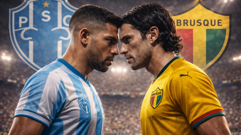 Paysandu x Brusque: Onde Assistir Hoje ao Vivo