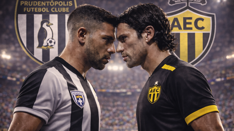 Prudentópolis x Araucária EC se enfrentam neste domingo, 12 de abril, às 15h30 (Brasília), no Estádio Newton Agibert, pela 2ª Divisão Paranaense.