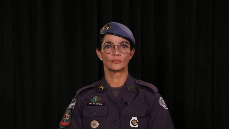 Tarcísio faz história: primeira mulher assume comando da PM em SP