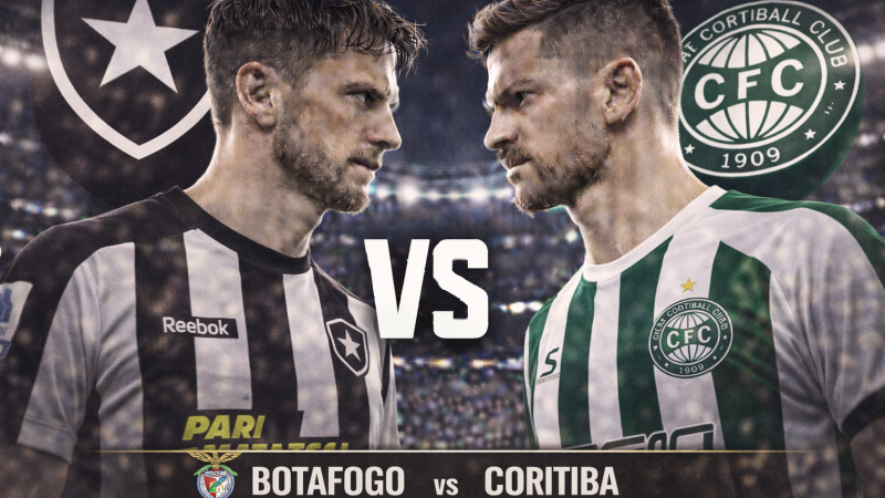 Botafogo x Coritiba: Onde Assistir Hoje ao Vivo