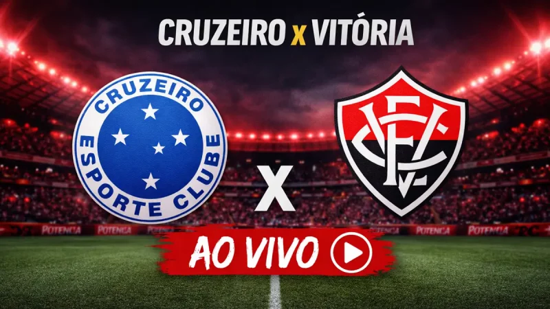 Onde assistir Cruzeiro x Vitória: veja escalações do Brasileirão